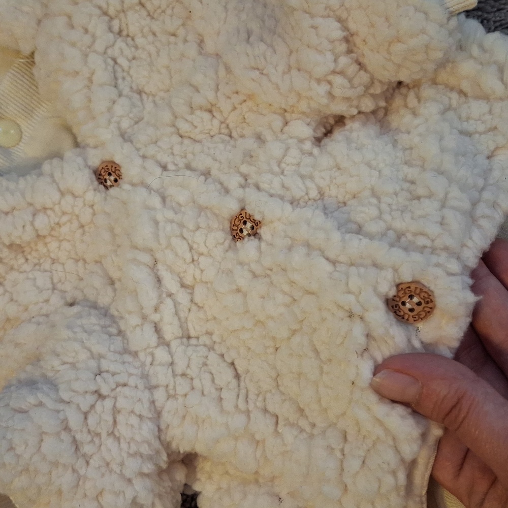 UGG Ivory Sherpa Dog Pajamas - Picture 6 of 9